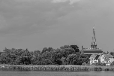 Werder şehri ve Almanya 'da Potsdam yakınlarında göller