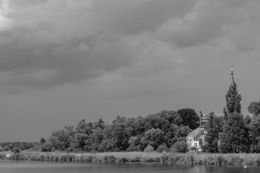 Werder şehri ve Almanya 'da Potsdam yakınlarında göller