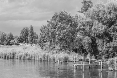 Werder şehri ve Almanya 'da Potsdam yakınlarında göller