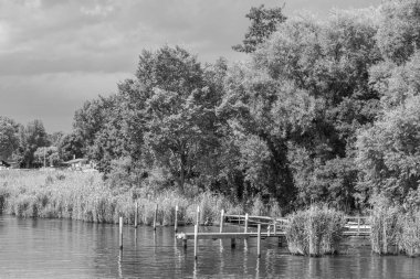 Werder şehri ve Almanya 'da Potsdam yakınlarında göller