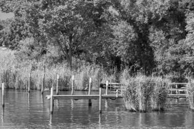 Werder şehri ve Almanya 'da Potsdam yakınlarında göller