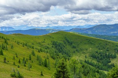 Avusturya Alpleri 'nde Carinthia' da yürüyüş