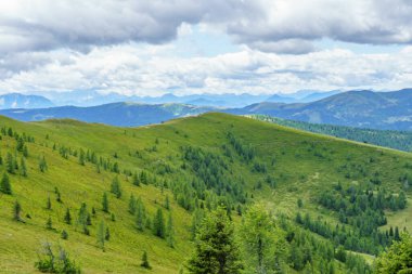 Avusturya Alpleri 'nde Carinthia' da yürüyüş