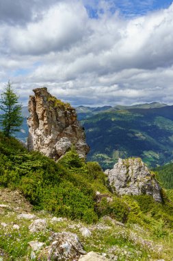 Avusturya Alpleri 'nde Carinthia' da yürüyüş