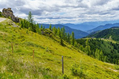 Avusturya Alpleri 'nde Carinthia' da yürüyüş