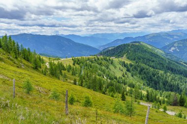 Avusturya Alpleri 'nde Carinthia' da yürüyüş