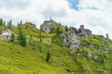 Avusturya Alpleri 'nde Carinthia' da yürüyüş
