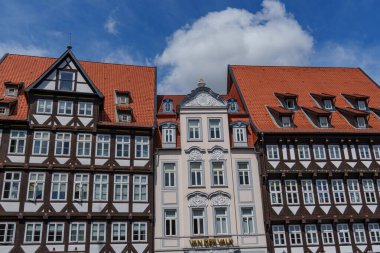 Almanya 'nın tarihi Hildesheim kenti