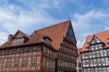 Almanya 'nın tarihi Hildesheim kenti