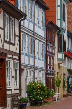 Almanya 'nın tarihi Hildesheim kenti