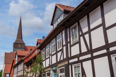 Almanya 'nın tarihi Hildesheim kenti