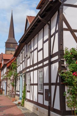 Almanya 'nın tarihi Hildesheim kenti