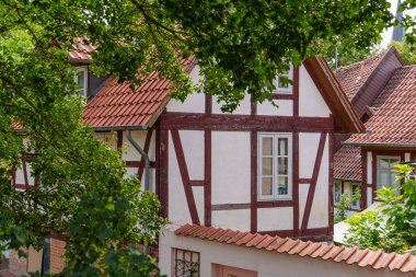 Almanya 'nın tarihi Hildesheim kenti