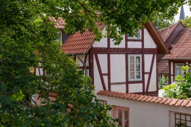 Almanya 'nın tarihi Hildesheim kenti