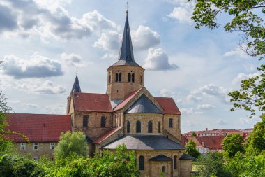 Almanya 'nın tarihi Hildesheim kenti