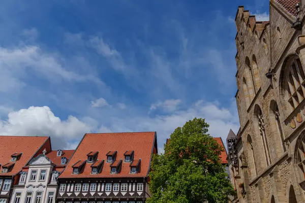 Almanya 'nın tarihi Hildesheim kenti