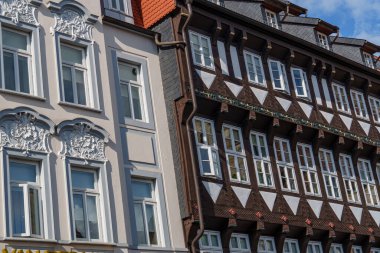 Almanya 'nın tarihi Hildesheim kenti