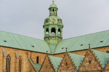 Almanya 'nın tarihi Hildesheim kenti