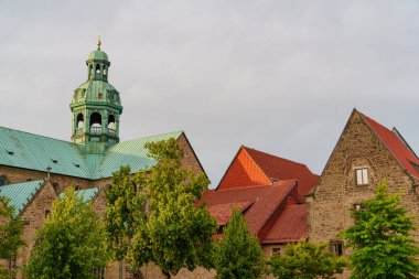 Almanya 'nın tarihi Hildesheim kenti