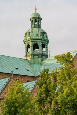 Almanya 'nın tarihi Hildesheim kenti