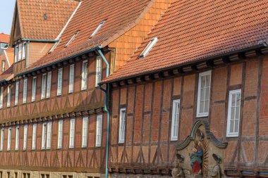 Almanya 'nın tarihi Hildesheim kenti