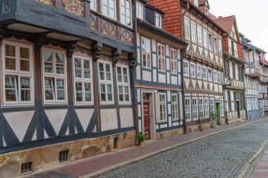 Almanya 'nın tarihi Hildesheim kenti