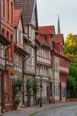 Almanya 'nın tarihi Hildesheim kenti