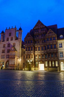 Almanya 'nın tarihi Hildesheim kenti