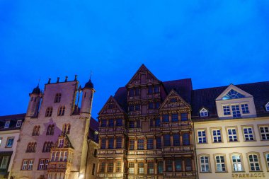 Almanya 'nın tarihi Hildesheim kenti