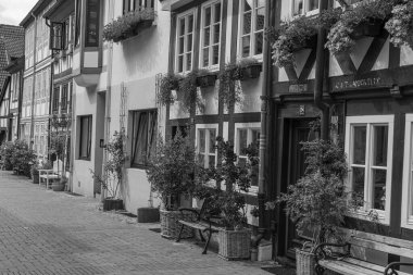 Almanya 'nın tarihi Hildesheim kenti