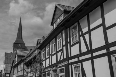 Almanya 'nın tarihi Hildesheim kenti