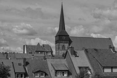 Almanya 'nın tarihi Hildesheim kenti