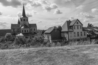 Almanya 'nın tarihi Hildesheim kenti