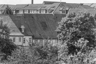 Almanya 'nın tarihi Hildesheim kenti