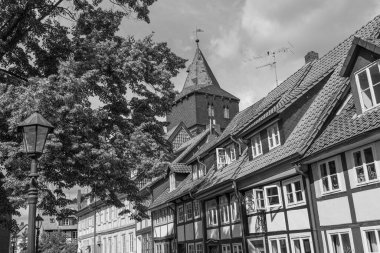 Almanya 'nın tarihi Hildesheim kenti