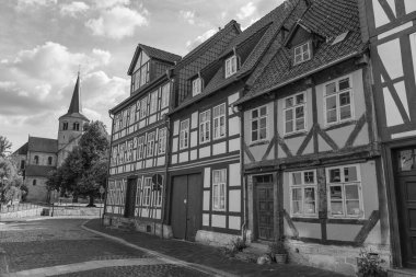 Almanya 'nın tarihi Hildesheim kenti