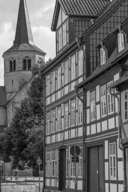 Almanya 'nın tarihi Hildesheim kenti