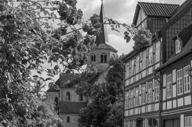 Almanya 'nın tarihi Hildesheim kenti