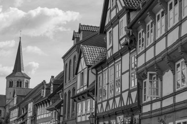 Almanya 'nın tarihi Hildesheim kenti