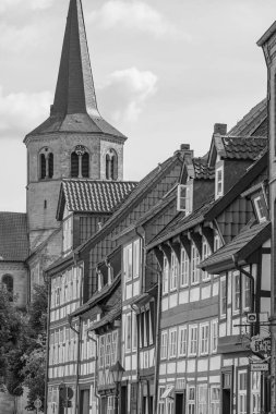 Almanya 'nın tarihi Hildesheim kenti