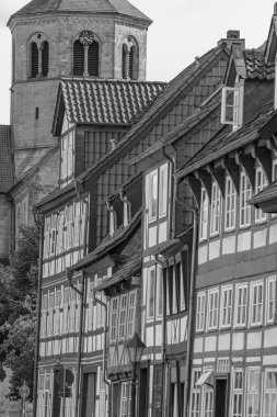 Almanya 'nın tarihi Hildesheim kenti