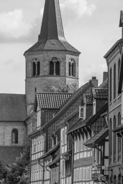 Almanya 'nın tarihi Hildesheim kenti