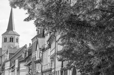 Almanya 'nın tarihi Hildesheim kenti