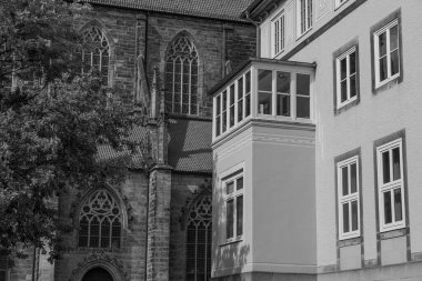 Almanya 'nın tarihi Hildesheim kenti