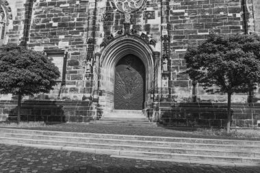 Almanya 'nın tarihi Hildesheim kenti