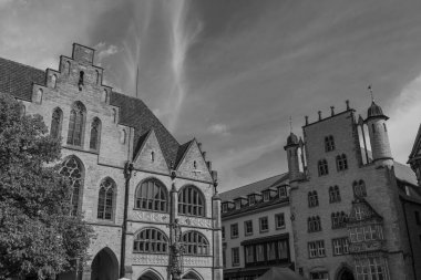 Almanya 'nın tarihi Hildesheim kenti