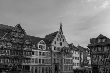 Almanya 'nın tarihi Hildesheim kenti