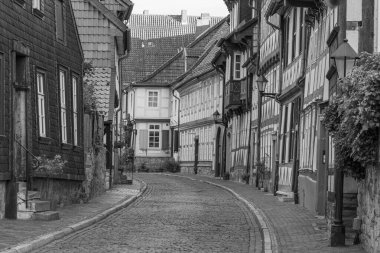 Almanya 'nın tarihi Hildesheim kenti