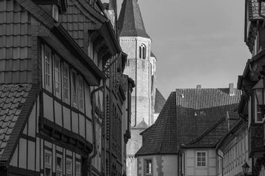 Almanya 'nın tarihi Hildesheim kenti