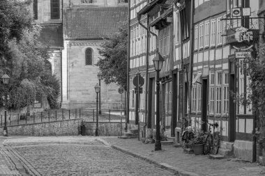 Almanya 'nın tarihi Hildesheim kenti